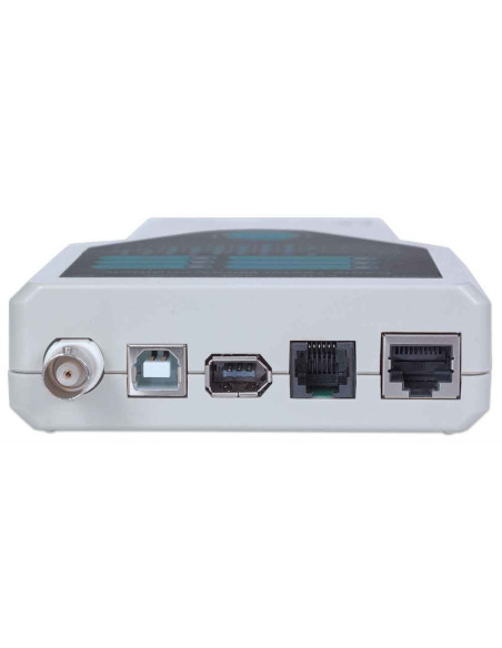 Intellinet Tester Okablowania 5-W-1 Rj11/Rj45/Usb/1394/Bnc 780094