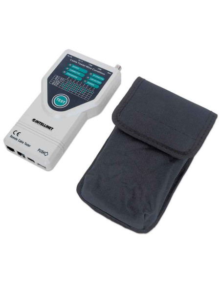 Intellinet Tester Okablowania 5-W-1 Rj11/Rj45/Usb/1394/Bnc 780094