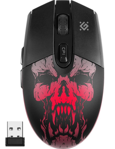 Defender Mysz Gm-707L Beta Optic Bezprzewodowa 1600Dpi 6P 52707