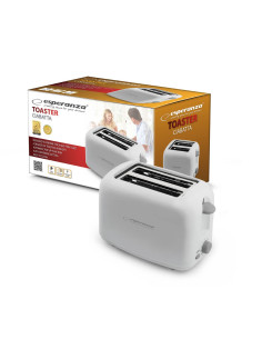 Toster Esperanza Ciabatta Ekt002 (600W  Kolor Biały) 2