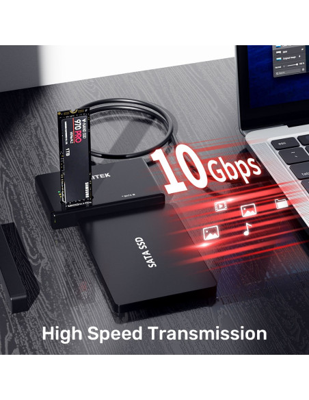 Unitek Mostek Usb-C Na Dyski Sata I M.2 Mvme