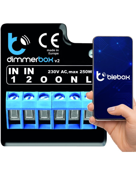 Blebox Dimmerbox V2 - Ściemniacz 230V