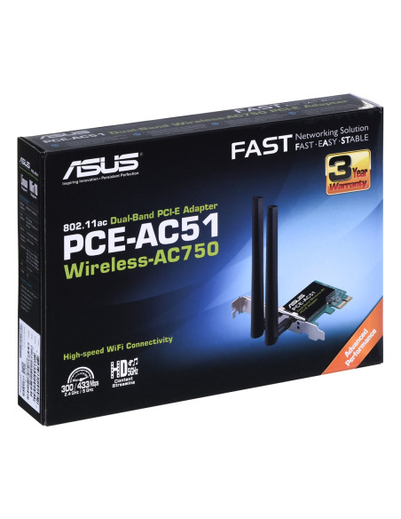 Karta Sieciowa Asus Pce-Ac51 (Pci-E)