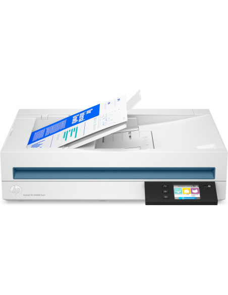 Hp Scanjet Pro N4600 Fnw1 Skaner Płaski/Adf 1200 X 1200 Dpi A5 Biały