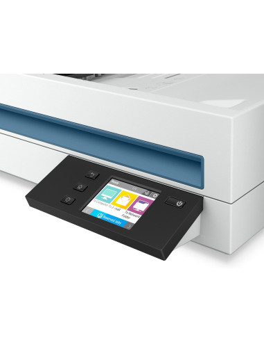 Hp Scanjet Pro N4600 Fnw1 Skaner Płaski/Adf 1200 X 1200 Dpi A5 Biały