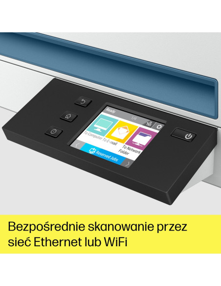 Hp Scanjet Pro N4600 Fnw1 Skaner Płaski/Adf 1200 X 1200 Dpi A5 Biały