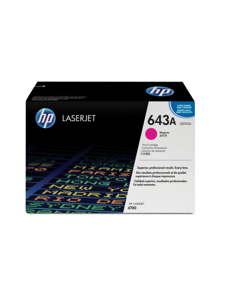 Hp 643A - Purpurowy - Oryginalny - Laserje