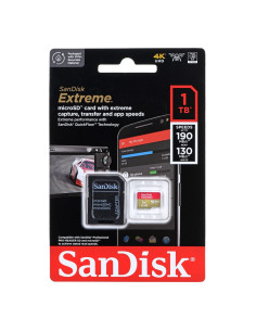 Karta Pamięci Sandisk Extreme Microsdxc 1 Tb 190/130 Mb/S A2 C10 V30 Uhs-I U3