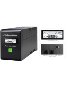 Powerwalker Vi 600 Sw Fr Technologia Line-Interactive 0,6 Kva 360 W 2 X Gniazdo Sieciowe 2