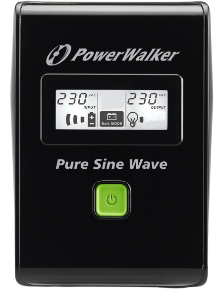 Powerwalker Vi 600 Sw Fr Technologia Line-Interactive 0,6 Kva 360 W 2 X Gniazdo Sieciowe