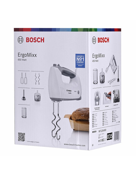 Mikser Ręczny Bosch Mfq36480 (450W  Kolor Biały)