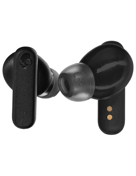 Skullcandy (Czaszka) | Prawdziwe Bezprzewodowe Słuchawki Douszne | Pąki Wędzące | Wbudowany Mikrofon | Łączność Bluetooth | Czar