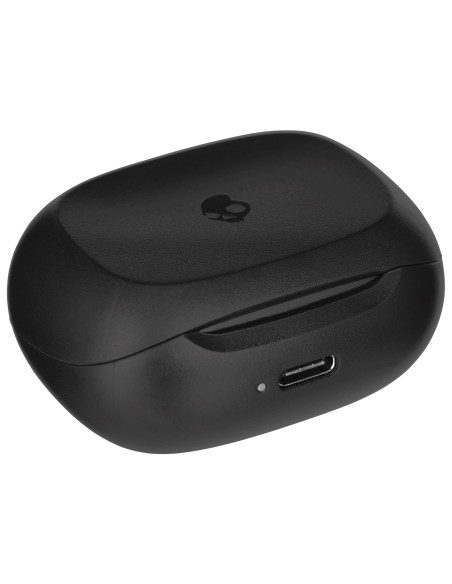 Skullcandy (Czaszka) | Prawdziwe Bezprzewodowe Słuchawki Douszne | Pąki Wędzące | Wbudowany Mikrofon | Łączność Bluetooth | Czar