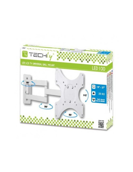 Techly Uchwyt Ścienny Tv Led/Lcd 19-37 Cali 25Kg O