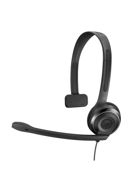 Sennheiser Pc 7 Usb Zestaw Słuchawkowy Przewodowa Opaska Na Głowę Biuro/Centrum Telefoniczne Usb Typu-A Czarny