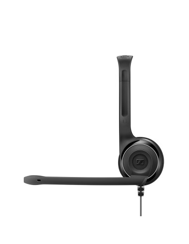 Sennheiser Pc 7 Usb Zestaw Słuchawkowy Przewodowa Opaska Na Głowę Biuro/Centrum Telefoniczne Usb Typu-A Czarny