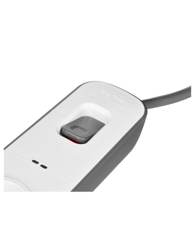 Listwa Zasilająca Belkin Power Surge 4-Port + 2Xusb-A 2.4A 525J 2M Grey/White