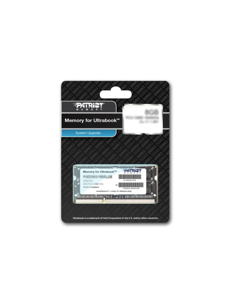 Patriot Ddr3 8Gb Ultrabook 1600Mhz Cl11 So-Dimm