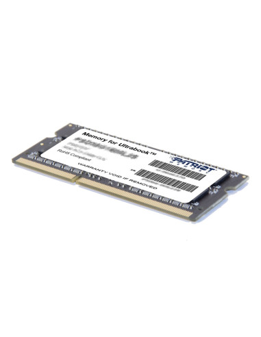 Patriot Ddr3 8Gb Ultrabook 1600Mhz Cl11 So-Dimm