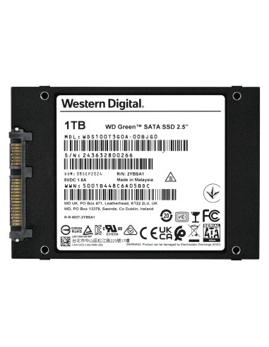 Dysk Ssd Wd Green Wds100T3G0A (1 Tb   2.5"  Sata Iii)