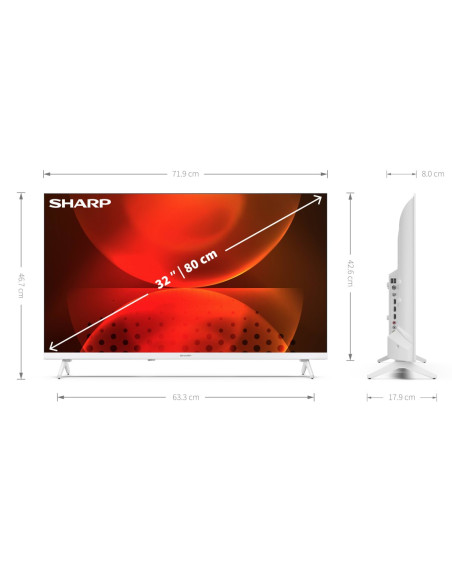 Telewizor Sharp 32Fh2Ew 32' Led