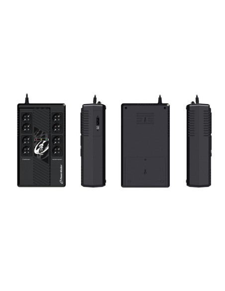 Power Walker Ups Line-In Vi 800 Ms Fr 8X French, Rj45 In/Out, Usb Hid