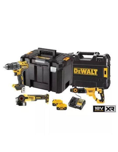 18V Xr Zestaw Combo Dcd791 Dcg405, Dch263 2 Aku 5Ah, Ład.