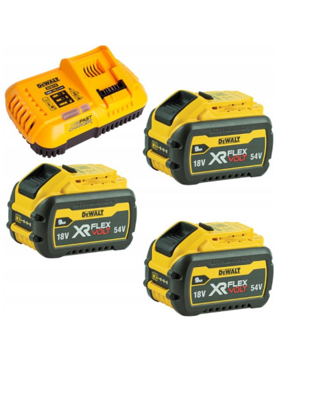 Dewalt.akumulator 18/54V  9,0/3,0Ah Fv X3 Dcb547 +Ładowarka ...