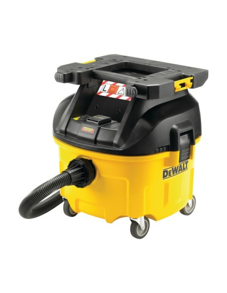 Dewalt Dwv901Lt-Qs Odkurzacz Czarny, Żółty 30 L 1400 W