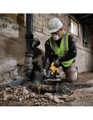 Dewalt Dcs389Nt Piła Szablasta 3000 Spm Żółty