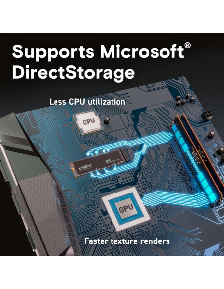Crucial T500 2 Tb M.2 Pci Express 4.0 Nvme 3D Tlc Nand