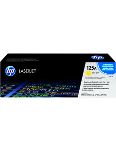 Hp 125A Oryginalny Wkład Z Żółtym Tonerem Laserjet
