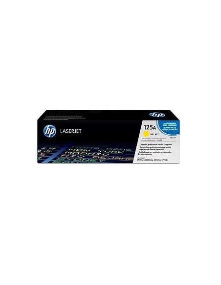 Hp 125A Oryginalny Wkład Z Żółtym Tonerem Laserjet