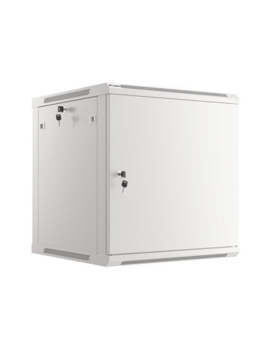 Lanberg Szafa Wisząca Rack 19" 12U 600X600 Drzwi Metalowe Szara (Flat Pack) Wf01-6612-00S