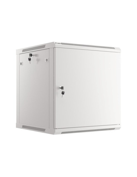 Lanberg Szafa Wisząca Rack 19" 12U 600X600 Drzwi Metalowe Szara (Flat Pack) Wf01-6612-00S