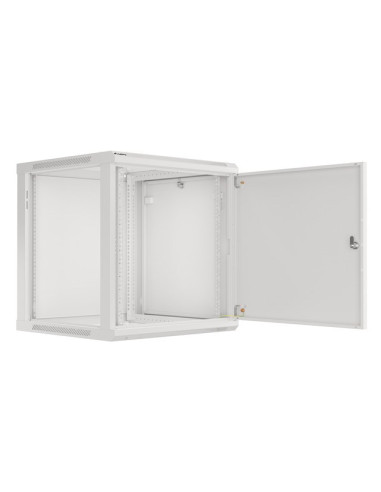 Lanberg Szafa Wisząca Rack 19" 12U 600X600 Drzwi Metalowe Szara (Flat Pack) Wf01-6612-00S