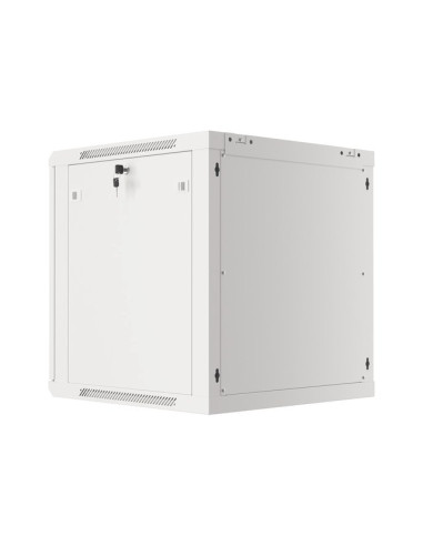 Lanberg Szafa Wisząca Rack 19" 12U 600X600 Drzwi Metalowe Szara (Flat Pack) Wf01-6612-00S