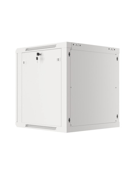 Lanberg Szafa Wisząca Rack 19" 12U 600X600 Drzwi Metalowe Szara (Flat Pack) Wf01-6612-00S