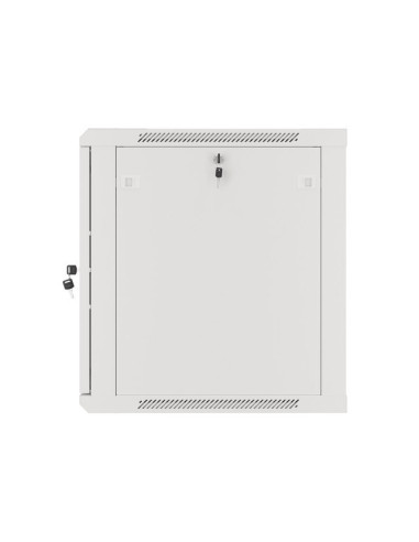 Lanberg Szafa Wisząca Rack 19" 12U 600X600 Drzwi Metalowe Szara (Flat Pack) Wf01-6612-00S