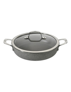 Patelnia Ballarini Salina Granitium Głęboka Z 2 Uchwytami Granitowa 28 Cm 75002-810-0 2