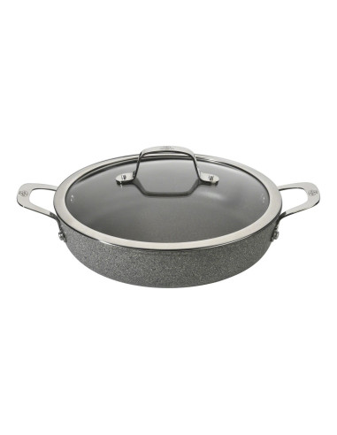 Patelnia Ballarini Salina Granitium Głęboka Z 2 Uchwytami Granitowa 28 Cm 75002-810-0