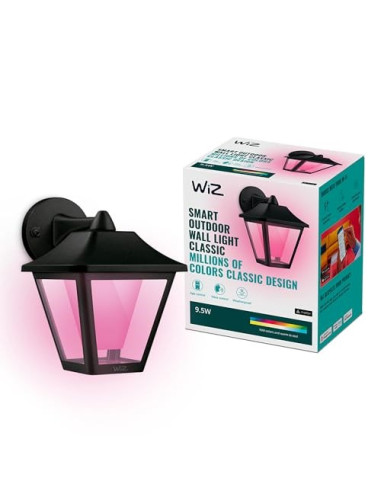 Wiz | Inteligentna Zewnętrzna Lampa Ścienna Wifi Classic | 2700-5000 K (Rgb)