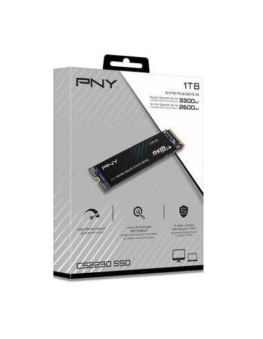 Pny Cs2230 M.2 1 Tb Pci Express 3.0 3D Nand Nvme