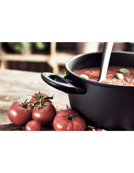 Garnek Ballarini Avola Z Pokrywką Tytanowy 20 Cm 75002-920-0