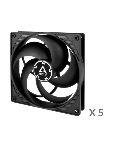 Wentylator Arctic P14 Pwm Pst Value Pack (Black/Black) 140Mm Pack Of 5Pcs