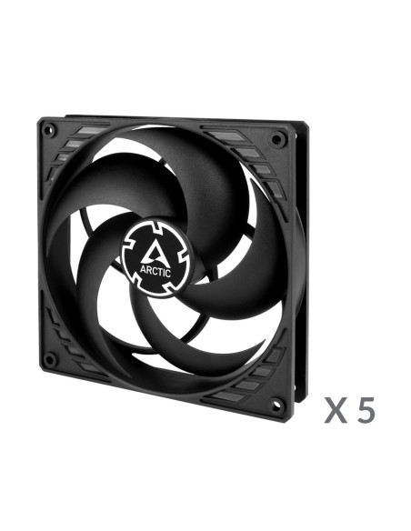 Wentylator Arctic P14 Pwm Pst Value Pack (Black/Black) 140Mm Pack Of 5Pcs