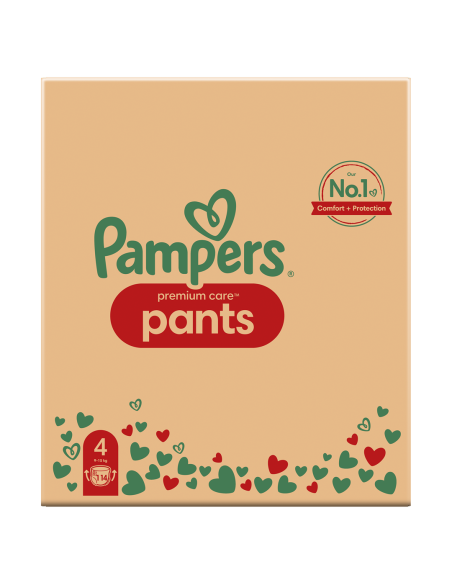 Pieluchy Pampers Premium Pants Mth Rozm 4 (9-15Kg) 114Szt