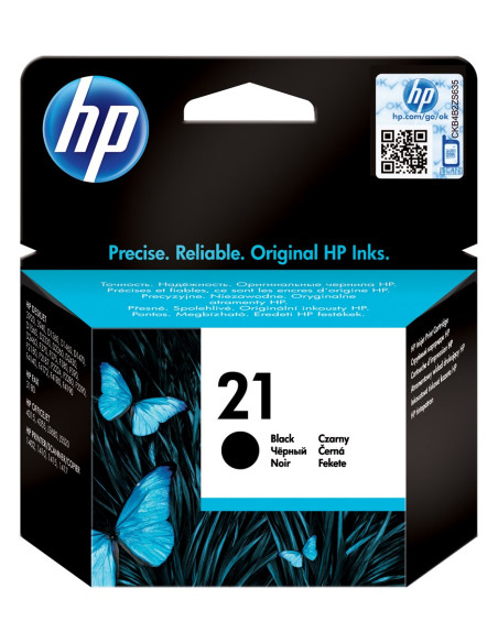 Hp 21 Black Inkjet Print Cartridge