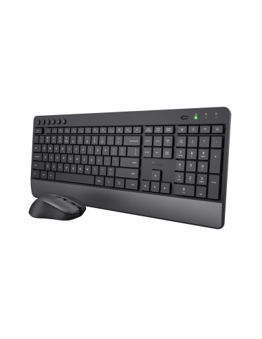Klawiatura I Mysz Trust Trezo Wireless Deskset Eco Us