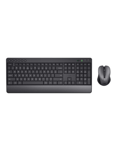 Klawiatura I Mysz Trust Trezo Wireless Deskset Eco Us